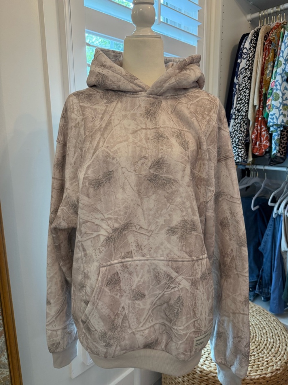 Comfort Ltd Ed. Woodland Camo Hoodie - size medium